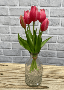 U at Home 10” Fresh Touch Mini Wild Rose Tulip Bundle