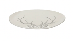 U at Home Antler Serving Platter Small Grey