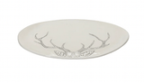 U at Home Antler Serving Platter Small Grey