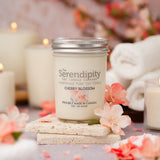 U at Home Cherry Blossom Serendipity 8oz. Jar Candle