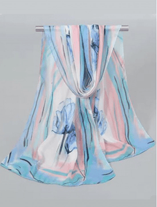 U at Home Chiffon Floral Fashion Scarf