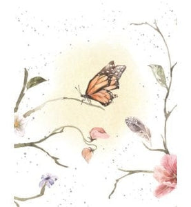U at Home Delicate Landing Enclosure Card