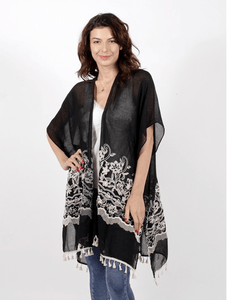 U at Home Embroidered Kimono