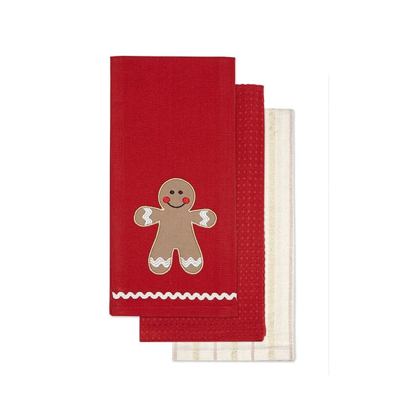 U at Home Gingerbread Kitchen Towel Set