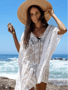 U at Home Lace Floral Kimono Cover Up