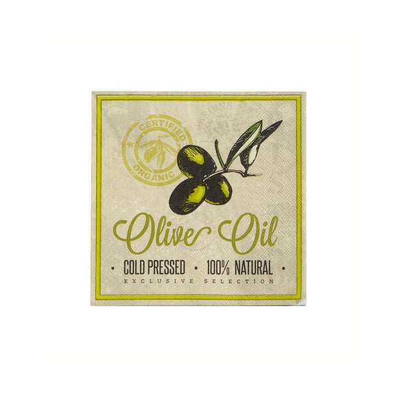 U at Home Lunch Napkin Olive Oil