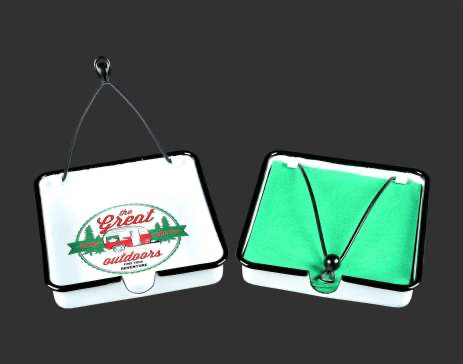 U at Home Napkin Holder Great Outdoors Enamel Look