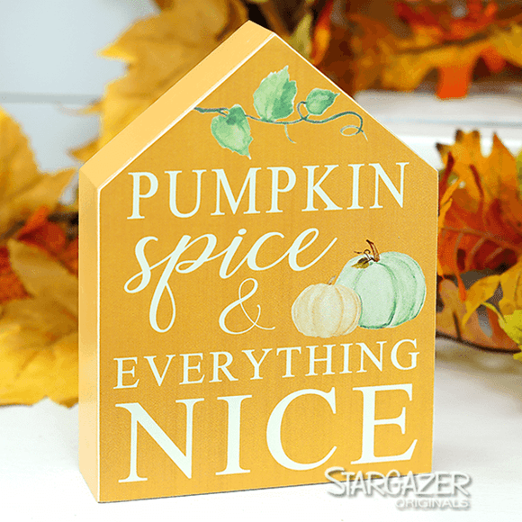 U at Home Pumpkin Spice Sign