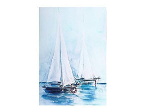 U at Home Sailboats Canvas Wallart