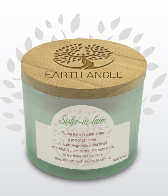 U at Home Sister-in Law Vanilla Scented Soy Candle by Earth Angel
