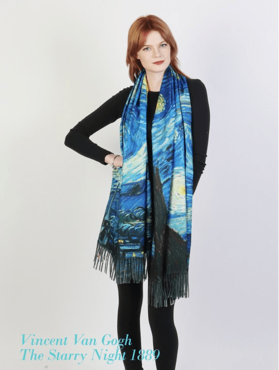 U at Home Starry Night Doubled Sided Scarf