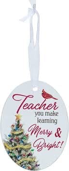 U at Home Teacher Ornament