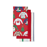 U at Home Ugly Christmas Sweater Tea Towel Set