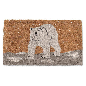 U at Home Walking Polar Bear Doormat