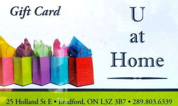 U at Home $10.00 U at Home Gift Card