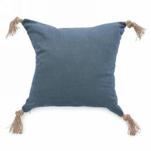 U at Home Blue Tassel Cushion