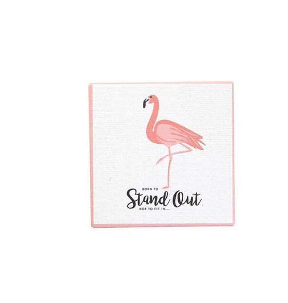 U at Home Born To Stand Out Ceramic Coaster