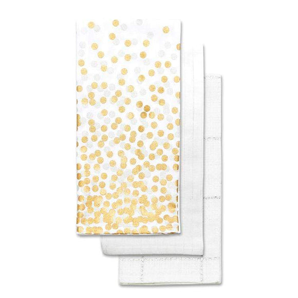 U at Home Confetti Holiday Tea Towels Set of 3
