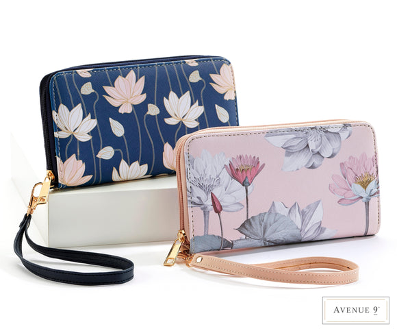 U at Home Copy of RFID Wallet/Wristlet Pink