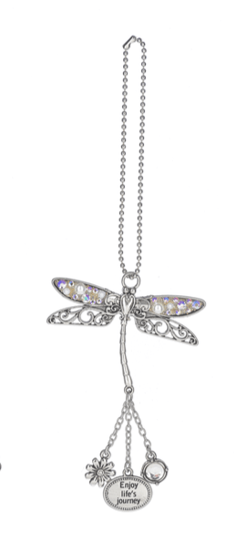 U at Home Dragonfly Car Charm