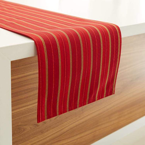 U at Home Holiday Stripe Table Runner