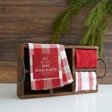 U at Home Home for the Holidays Tea Towels