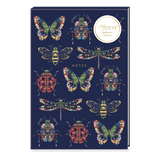 U at Home Lady Jane- Insects Hardcover Notepad