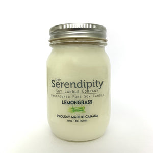 U at Home Lemongrass-Serendipity 16oz Jar Candle