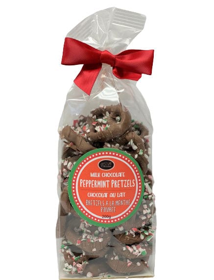 U at Home Milk Chocolate Pretzels with Peppermint Crunch