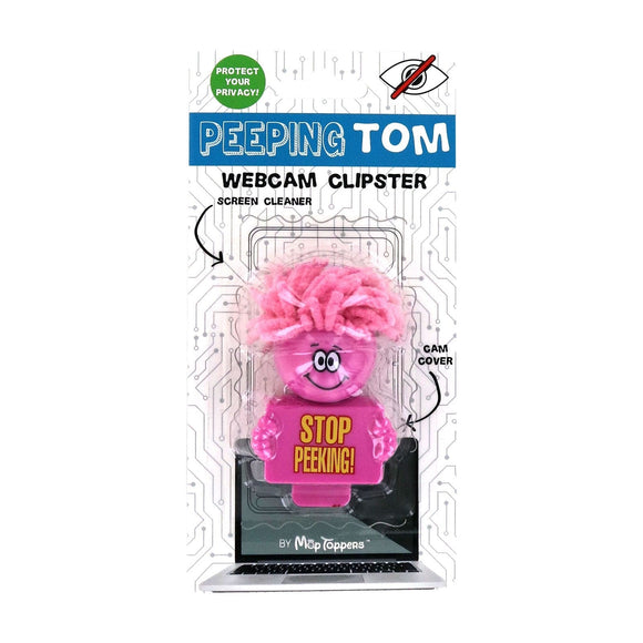 U at Home Pink -Mop Toppers Peeping Tom Webcam Clipster
