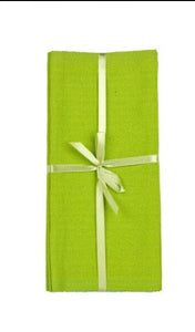 U at Home Primary Ribbed Placemat Set of 4 Apple Green