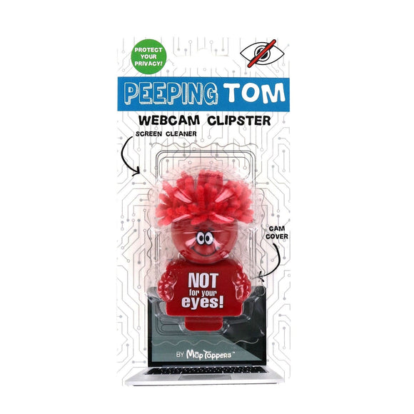 U at Home Red-Mop Toppers Peeping Tom Webcam Clipster