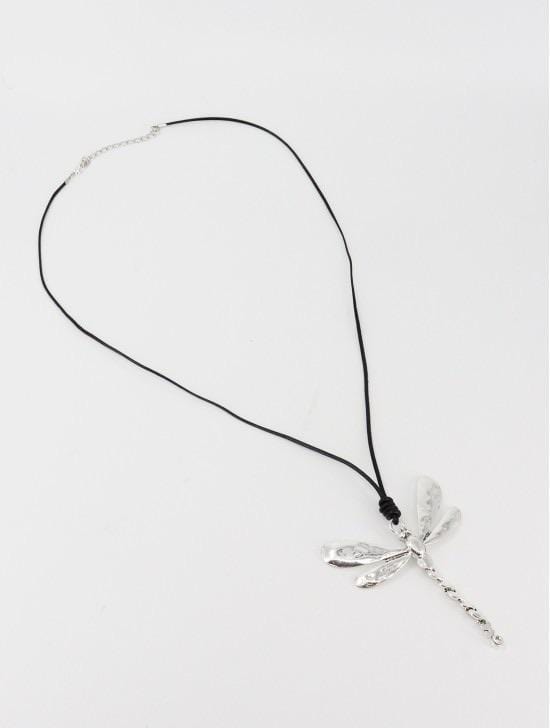 U at Home Rope Necklace W/ Dragonfly Pendant