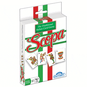 U at Home Scopa- Single Deck Traditional Italian Card Game