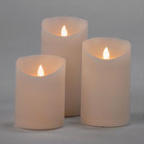 U at Home Set of 3 LED Pillar Candle