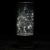 U at Home Silver striped 8" glass led light