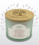 U at Home Sister- Vanilla Scented Soy Candle by Earth Angel