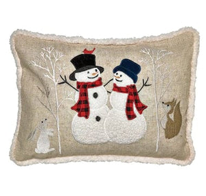 U at Home Snowman Pillow