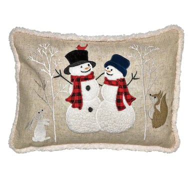 U at Home Snowman Pillow