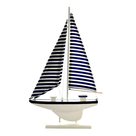 U at Home Striped Sailing Boat