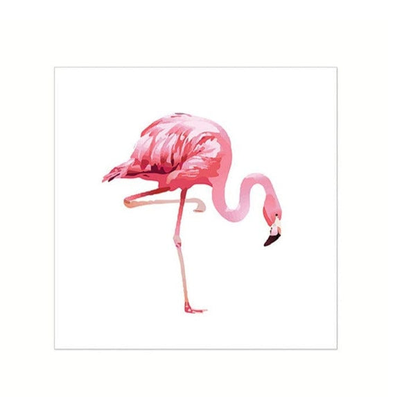 U at Home Watercolor Flamingo Luncheon Napkin