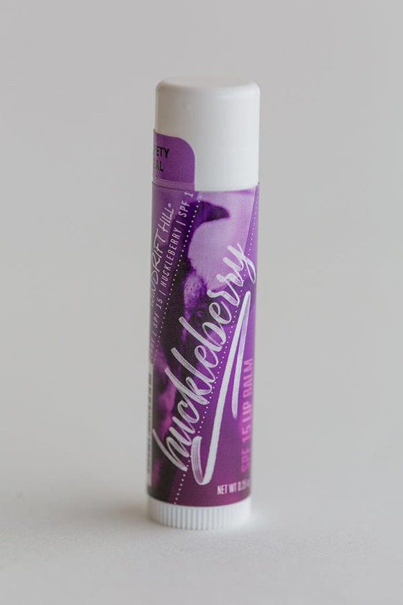 Windrift Hill Goat Milk Skincare Huckleberry Lip Balm-SPF15